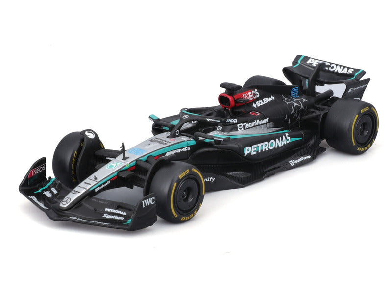 modelové auto Mercedes, bburago, George Russell, #63, 1:43, F1W15