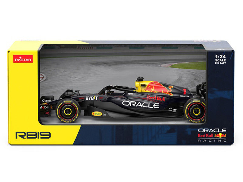 Modelové auto Red Bull Racing od Rastar, Max Verstappen, číslo 1, RB19