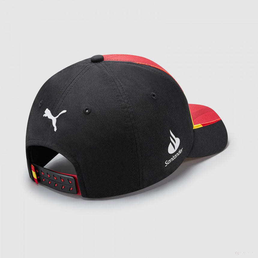 Ferrari Sainz Baseballová čiapka, Rosso Corsa-PUMA Black - FansBRANDS®
