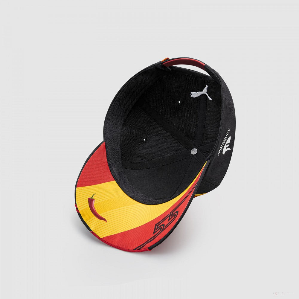 Ferrari Sainz Baseballová čiapka, Rosso Corsa-PUMA Black - FansBRANDS®