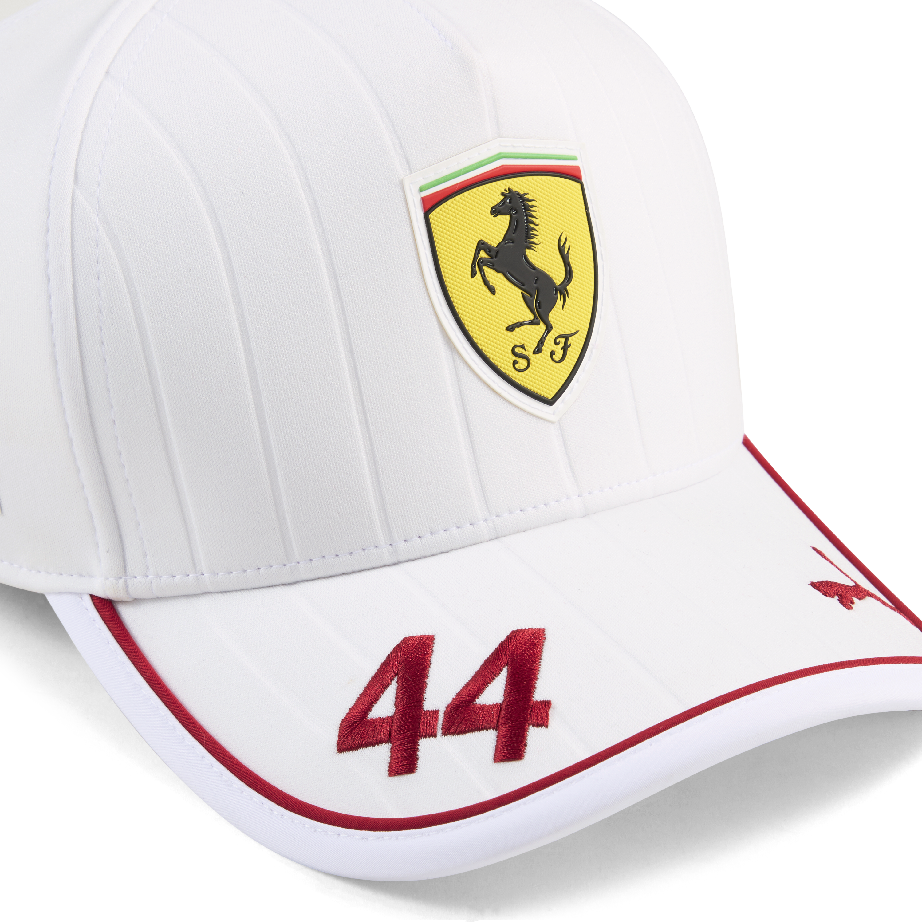 Ferrari, Lewis Hamilton, šiltovka, biela 🔥