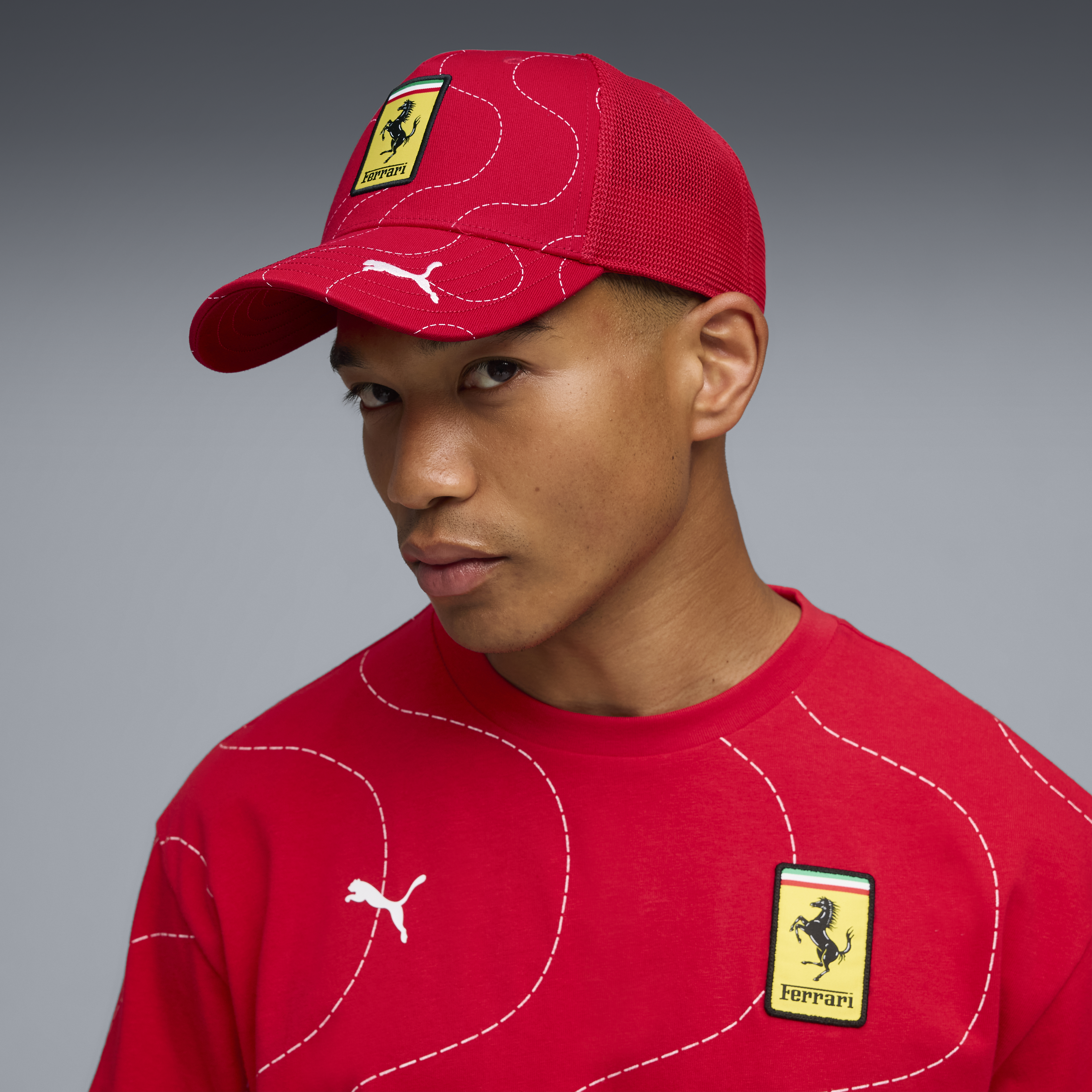 Ferrari šiltovka trucker, špeciálna edícia Monza, červená 🔥