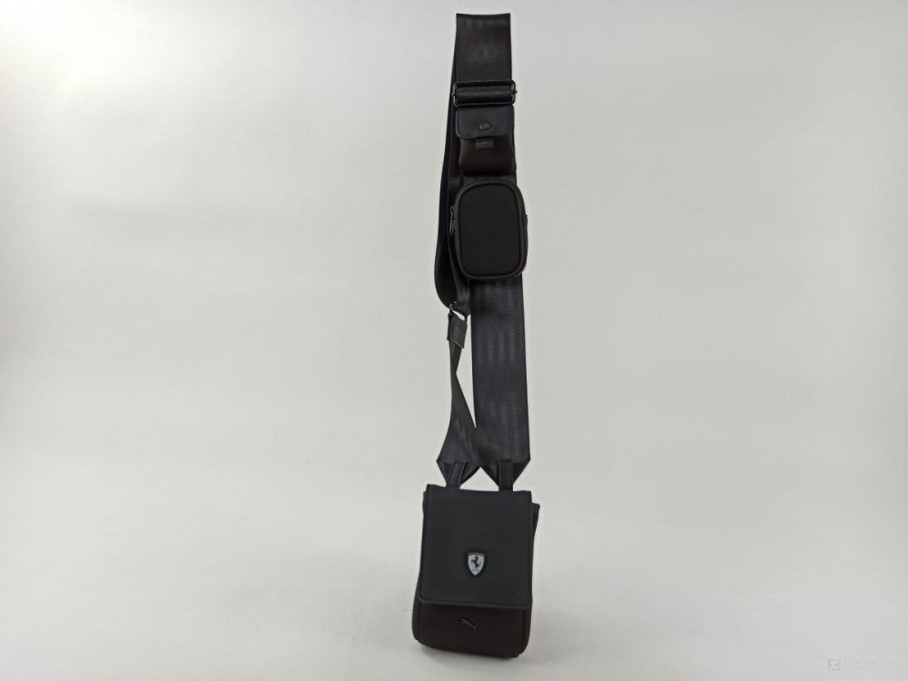 Ferrari SPTWR Style Woman's X-Body Bag Black Puma - FansBRANDS®
