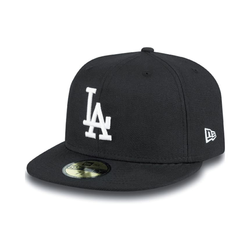 Šiltovka Los Angeles Dodgers, New Era, 59FIFTY, Basic, čierna