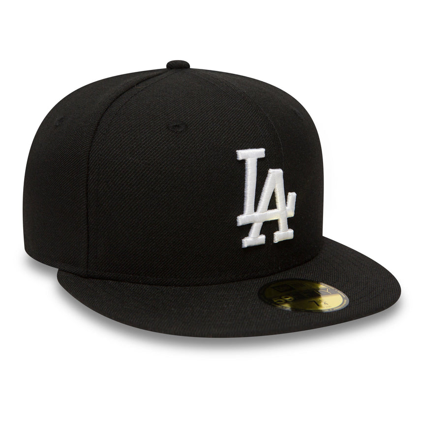 Šiltovka Los Angeles Dodgers, New Era, 59FIFTY, Basic, čierna