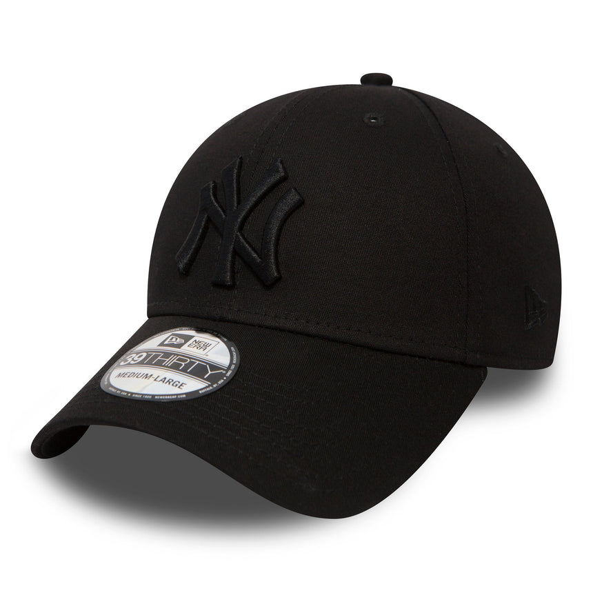 Šiltovka New York Yankees, New Era, 39THIRTY, Základná, úplne čierna