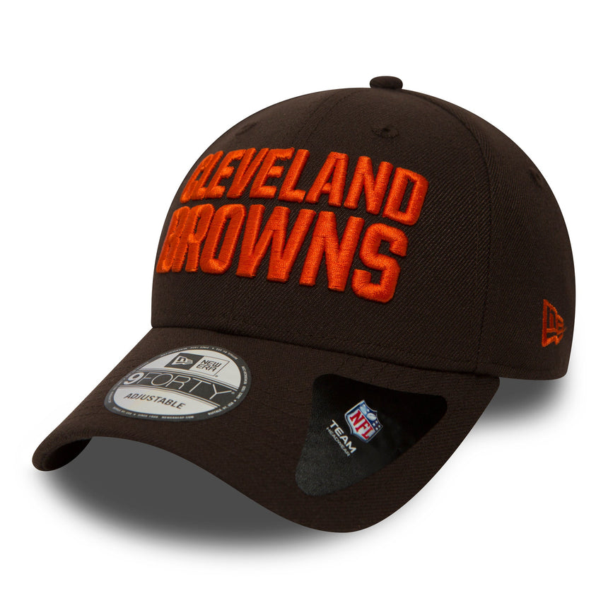 Basebalová čiapka Cleveland Browns, 9FORTY, New Era, hnedá