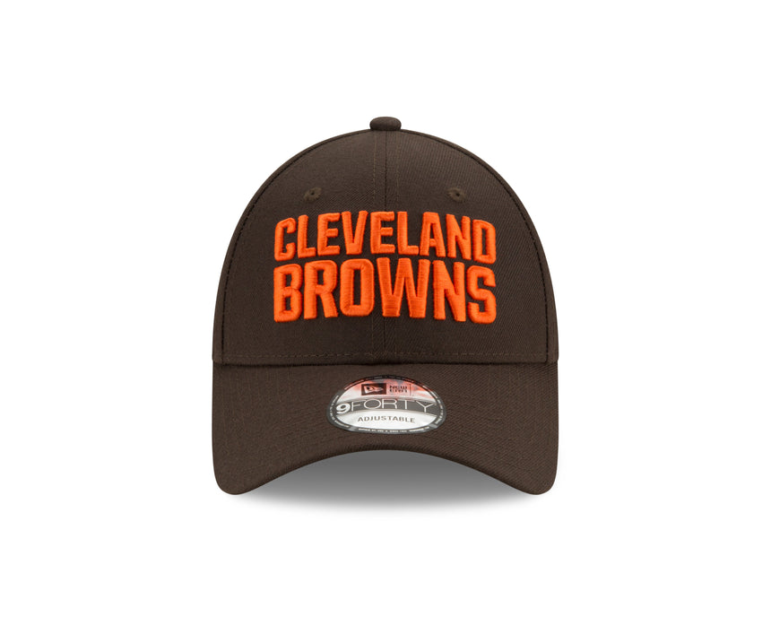 Basebalová čiapka Cleveland Browns, 9FORTY, New Era, hnedá