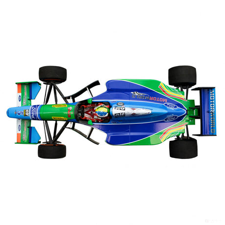 Model auta Mick Schumacher, Benetton Ford B194 Demo Run Belgium GP 2017, mierka 1:18, modrá, 2017 - FansBRANDS®