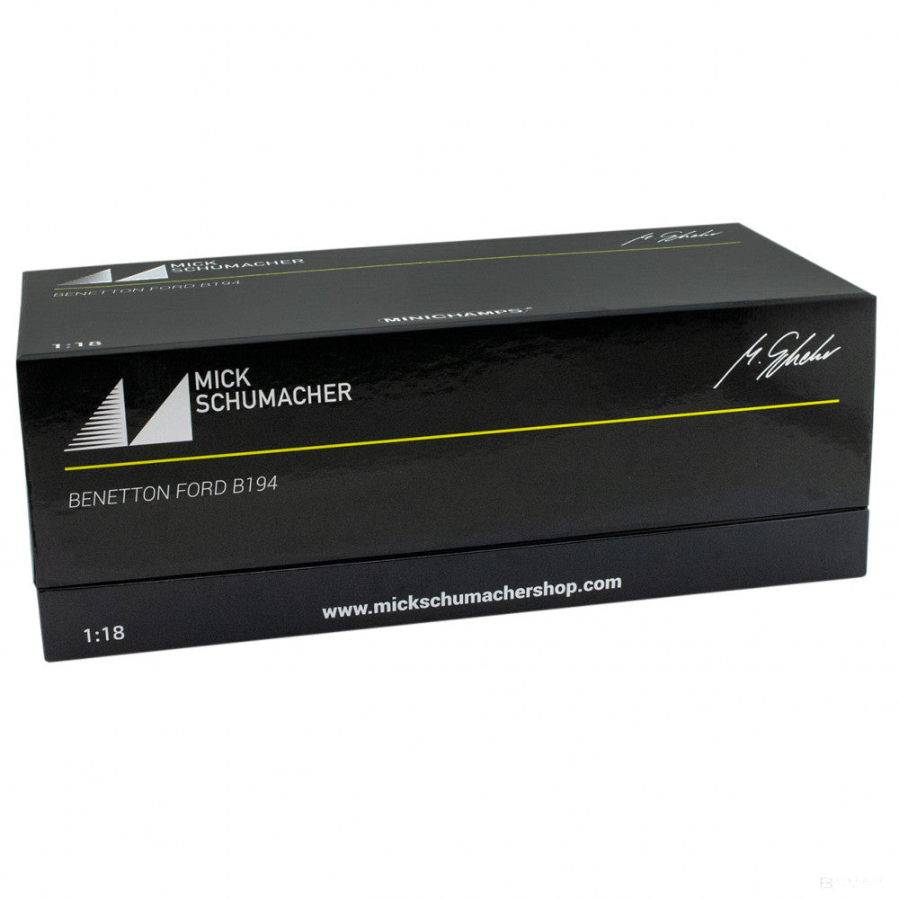 Model auta Mick Schumacher, Benetton Ford B194 Demo Run Belgium GP 2017, mierka 1:18, modrá, 2017 - FansBRANDS®