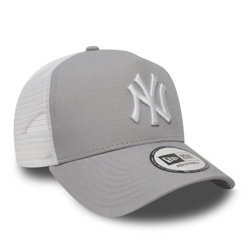 Šiltovka New York Yankees, New Era, trucker, šedá
