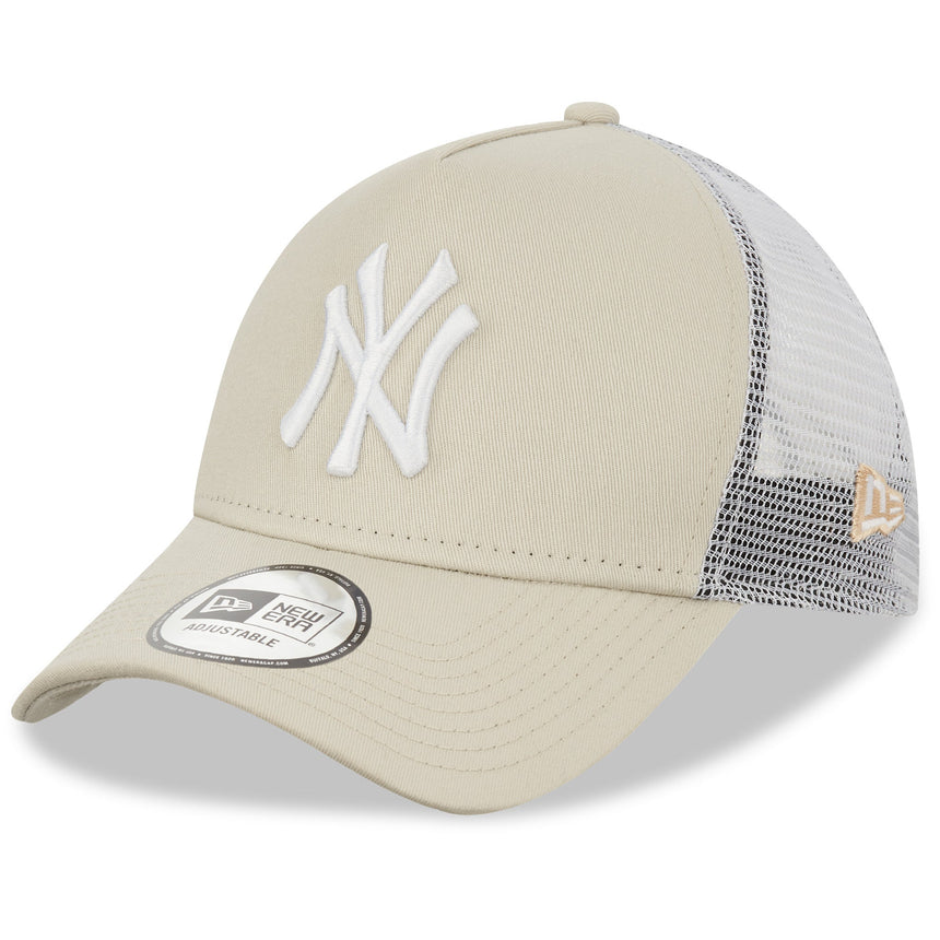 Šiltovka New York Yankees, trucker, New Era, 9FORTY, základná, béžová