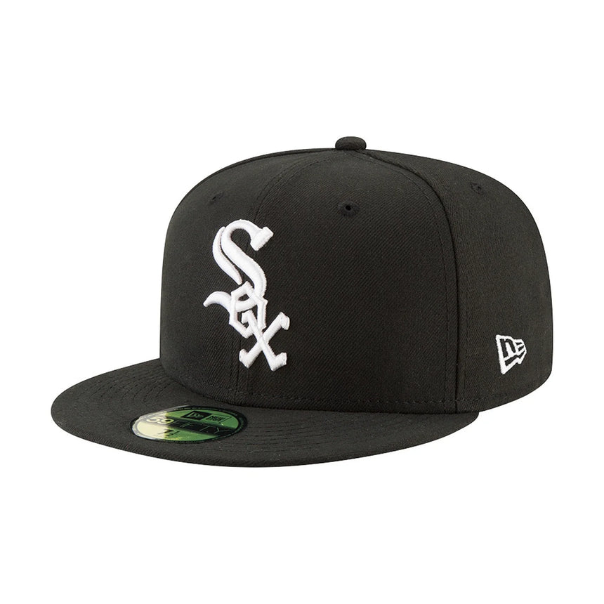 Chicago White Sox šiltovka, New Era, 59FIFTY, čierna