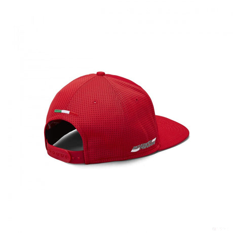 Čiapka Ferrari Flatbrim, Sebastian Vettel 5, dospelý, červená, 2019 - FansBRANDS®