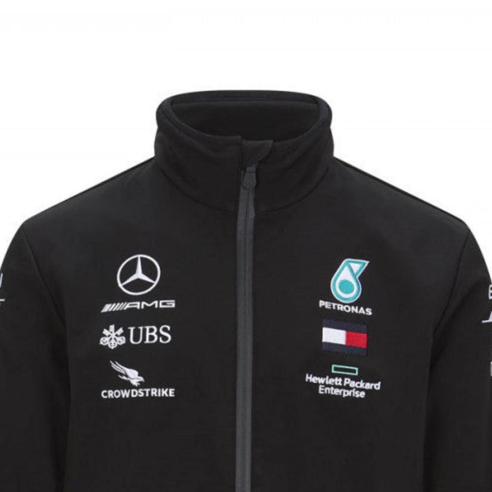Mercedes Softshell bunda, Tím, Čierna, 2020