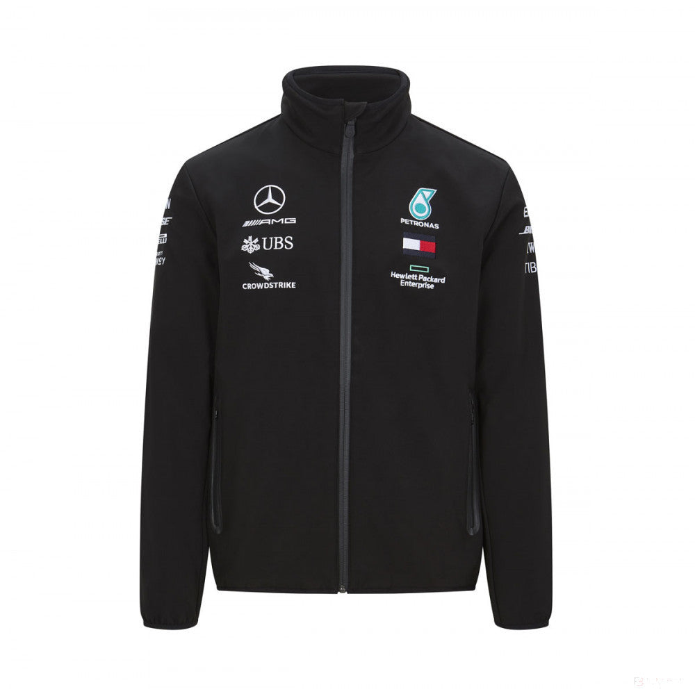 Mercedes Softshell bunda, Tím, Čierna, 2020