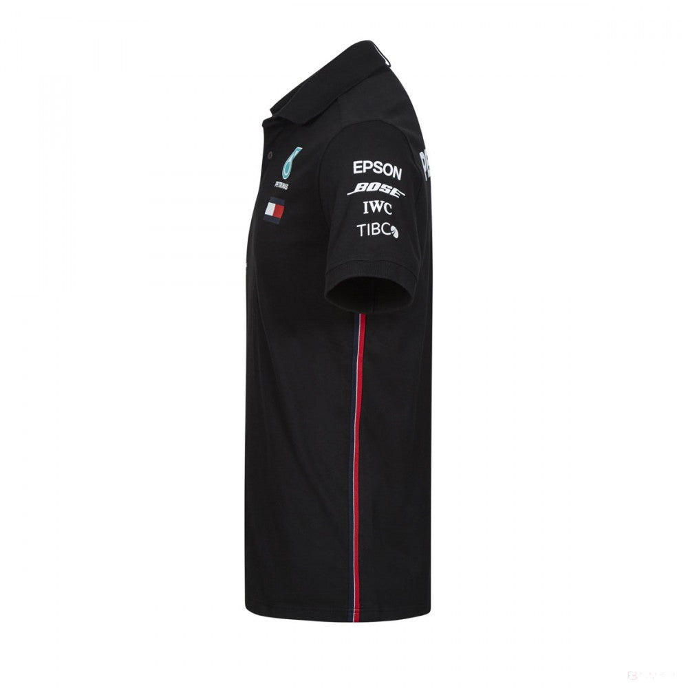 Mercedes Polo, Team, Black, 2019 - FansBRANDS®
