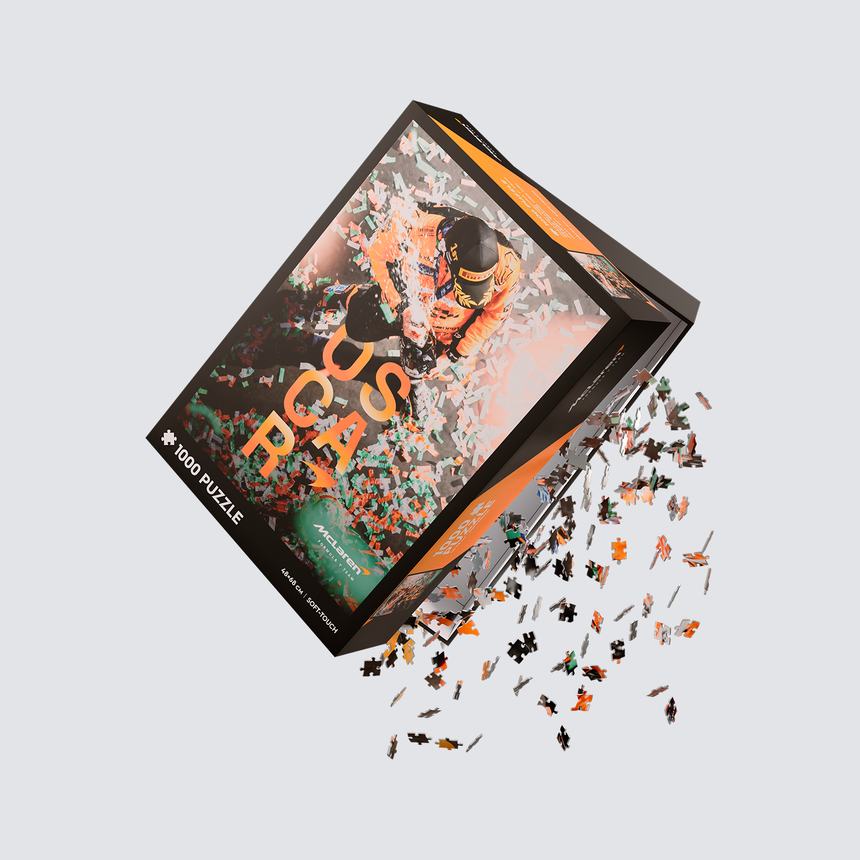 McLaren Formula 1® tím, Puzzle, Oscar Piastri, prvé víťazstvo na Veľkej cene, 1000 dielikov