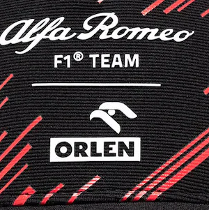 Alfa Romeo Baseballcap, Team Erwachsene, schwarz, 2022