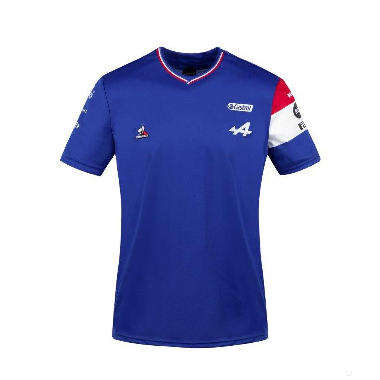 Alpine tričko, Esteban Ocon 31 Team, modré, 2021 - FansBRANDS®