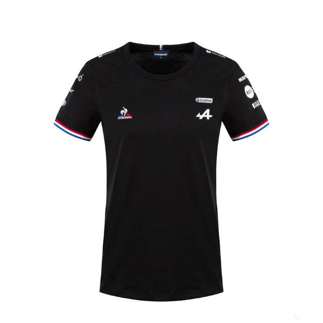 Dámske tričko Alpine, Team, Black, 2021 - FansBRANDS®
