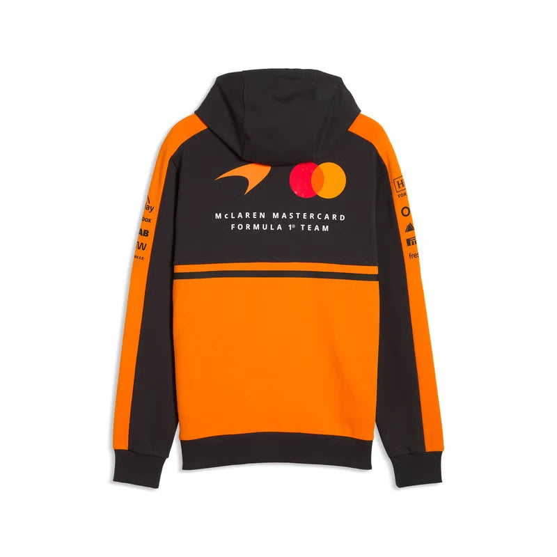 McLaren kapucnis pulóver, tím, papája