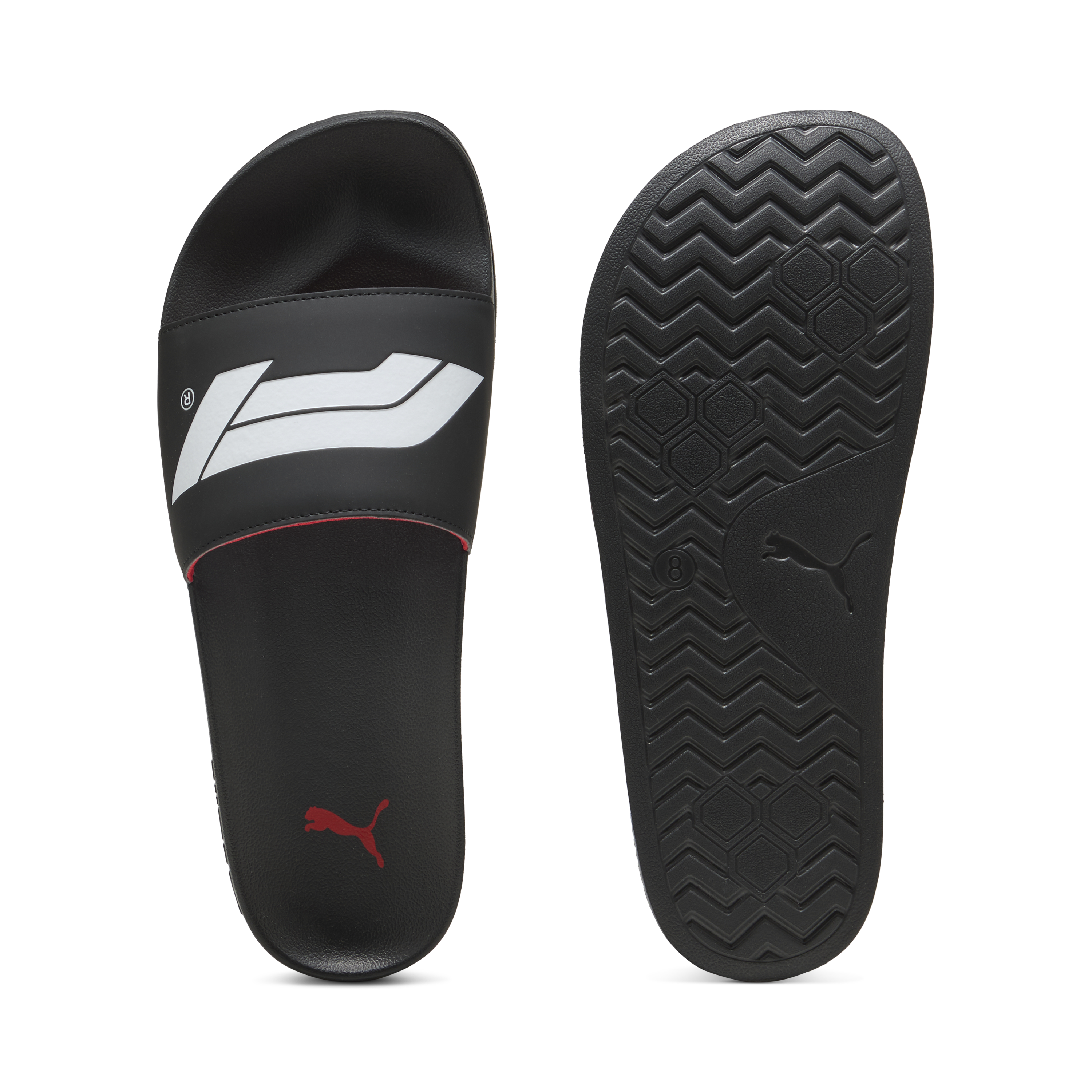 F1 logo papuče, Puma, Leadcat 2.0, čierne