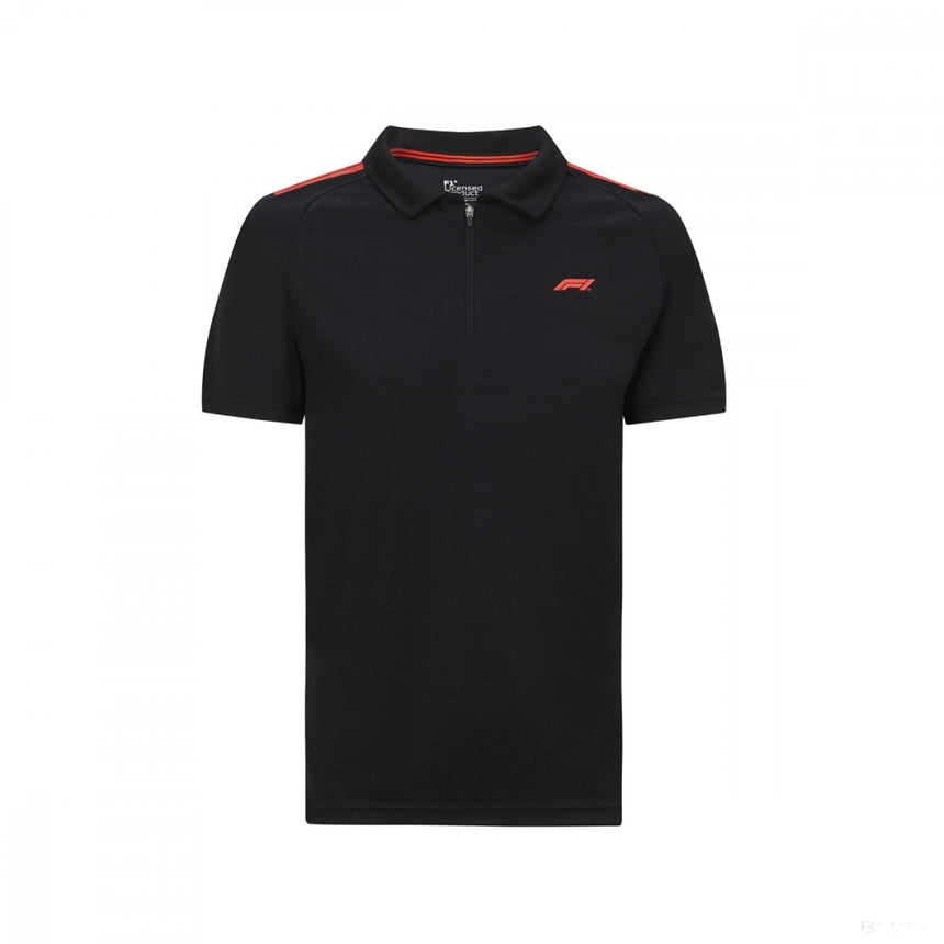 Formula 1 Polo, Logo Formuly 1, čierne, 2020 - FansBRANDS®