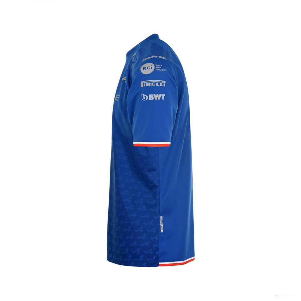 Alpine tričko, Esteban Ocon 31 Team, modré, 2022 - FansBRANDS®