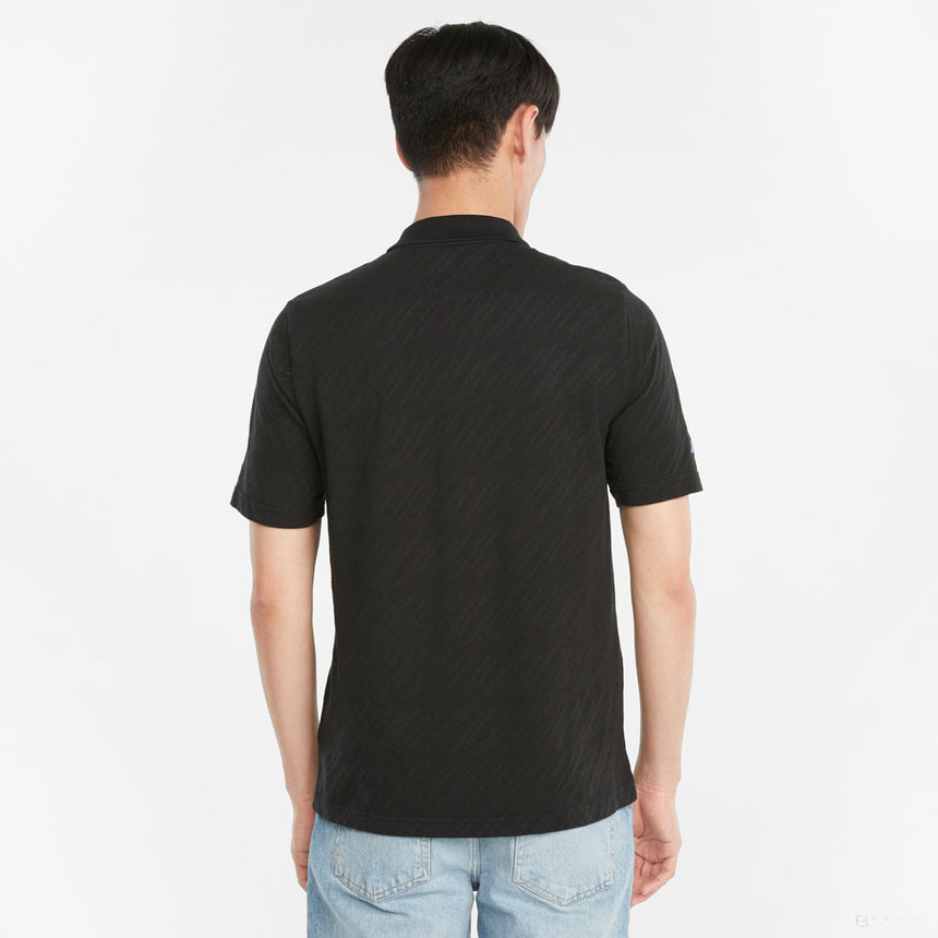 BMW Polo, Puma BMW MMS Jacquard, čierna, 2021 - FansBRANDS®