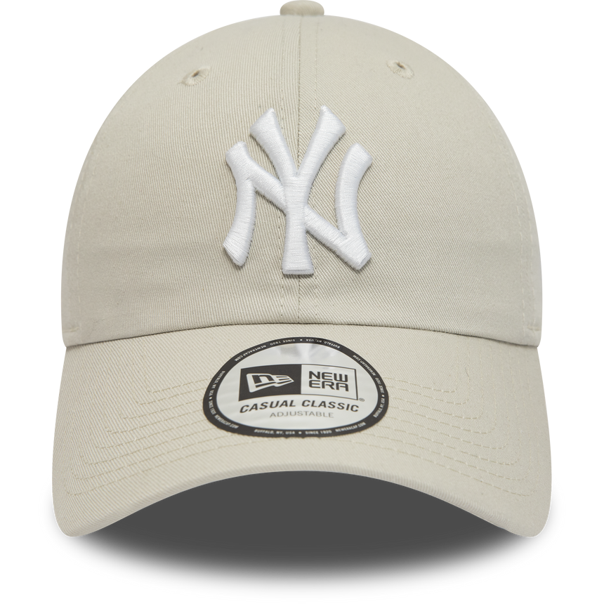 Šiltovka New York Yankees, New Era, 9TWENTY, essential, krémová