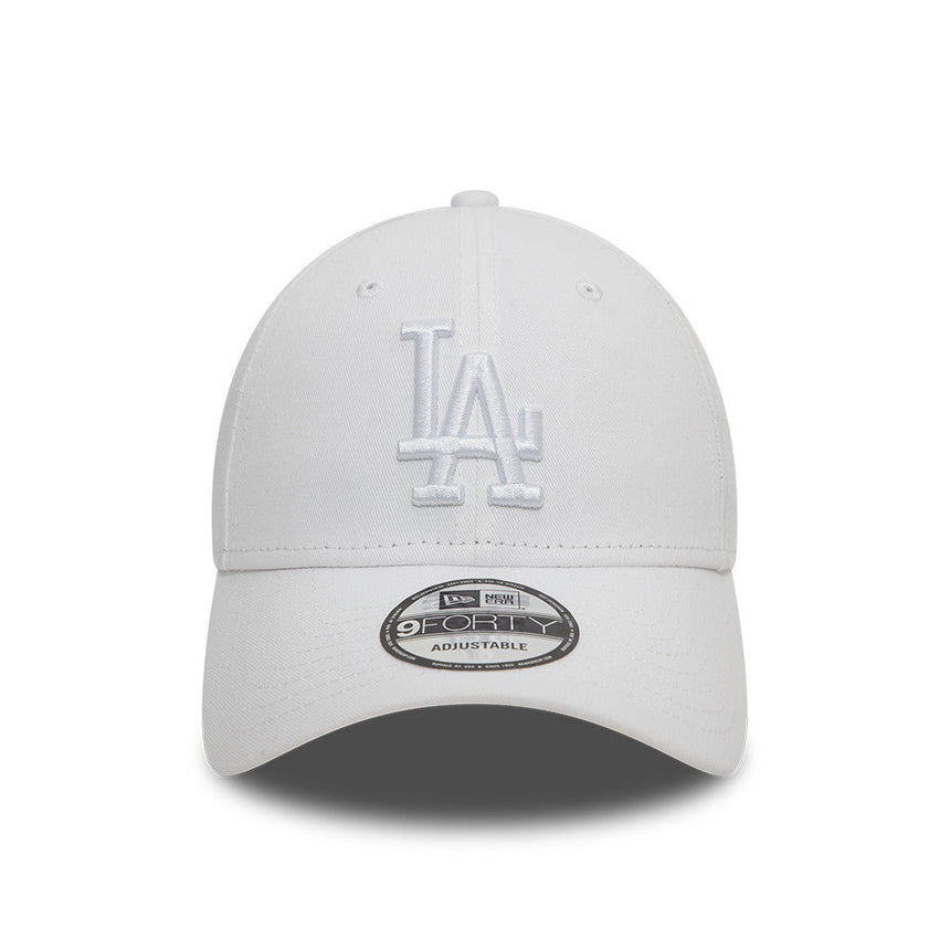 Šiltovka Los Angeles Dodgers, New Era, 9FORTY, essential, biela
