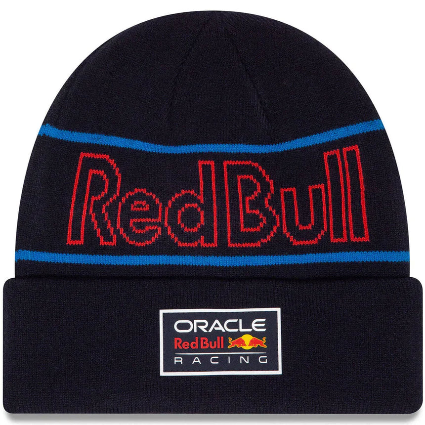 Zimná čiapka Red Bull, NEW ERA, tím, modrá, 2024