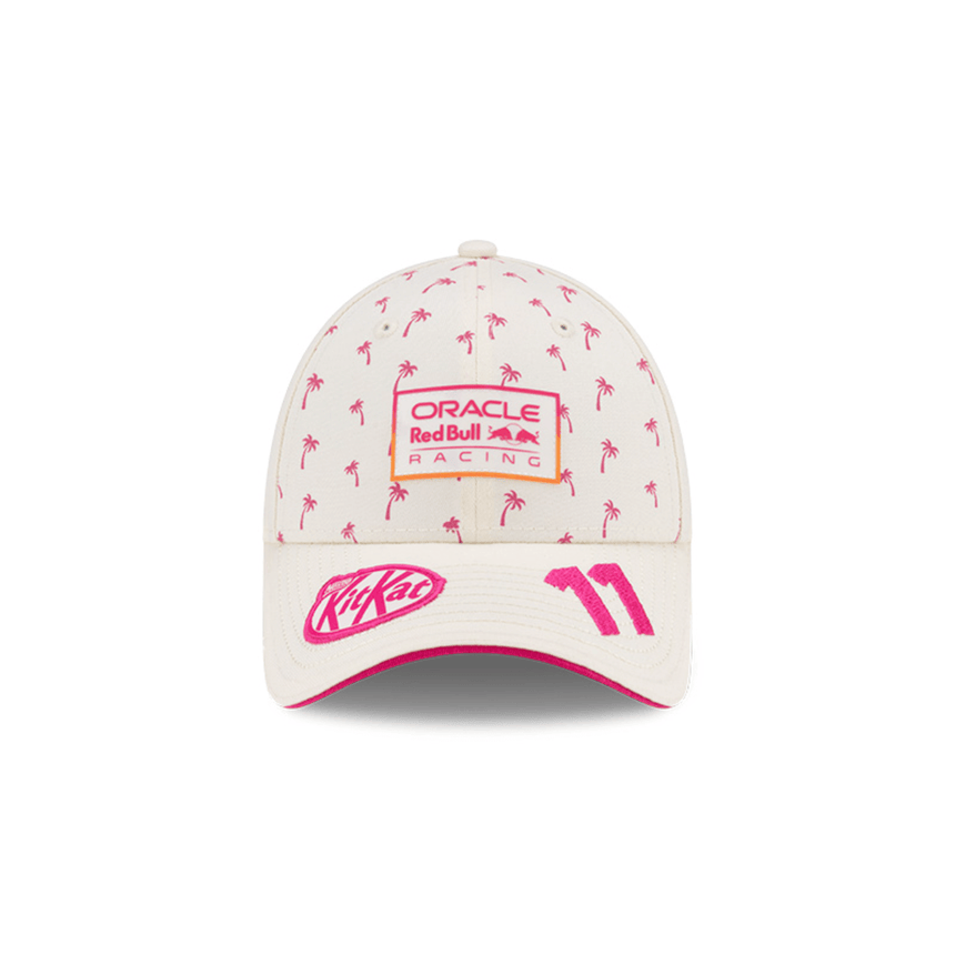 Zimná čiapka Red Bull, New Era, 9FORTY, Sergio Perez, Miami SE, biela