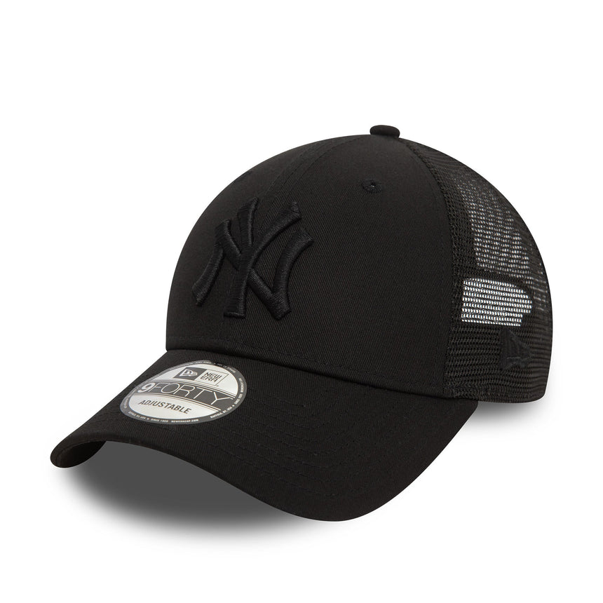 Šiltovka New York Yankees, trucker, New Era, 9FORTY, úplne čierna