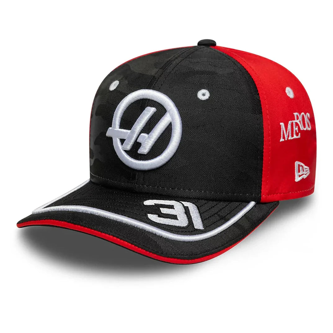 Haas F1 Baseballová čiapka, detská, Esteban Ocon, New Era, 9SEVENTY SS, čierna 🔥