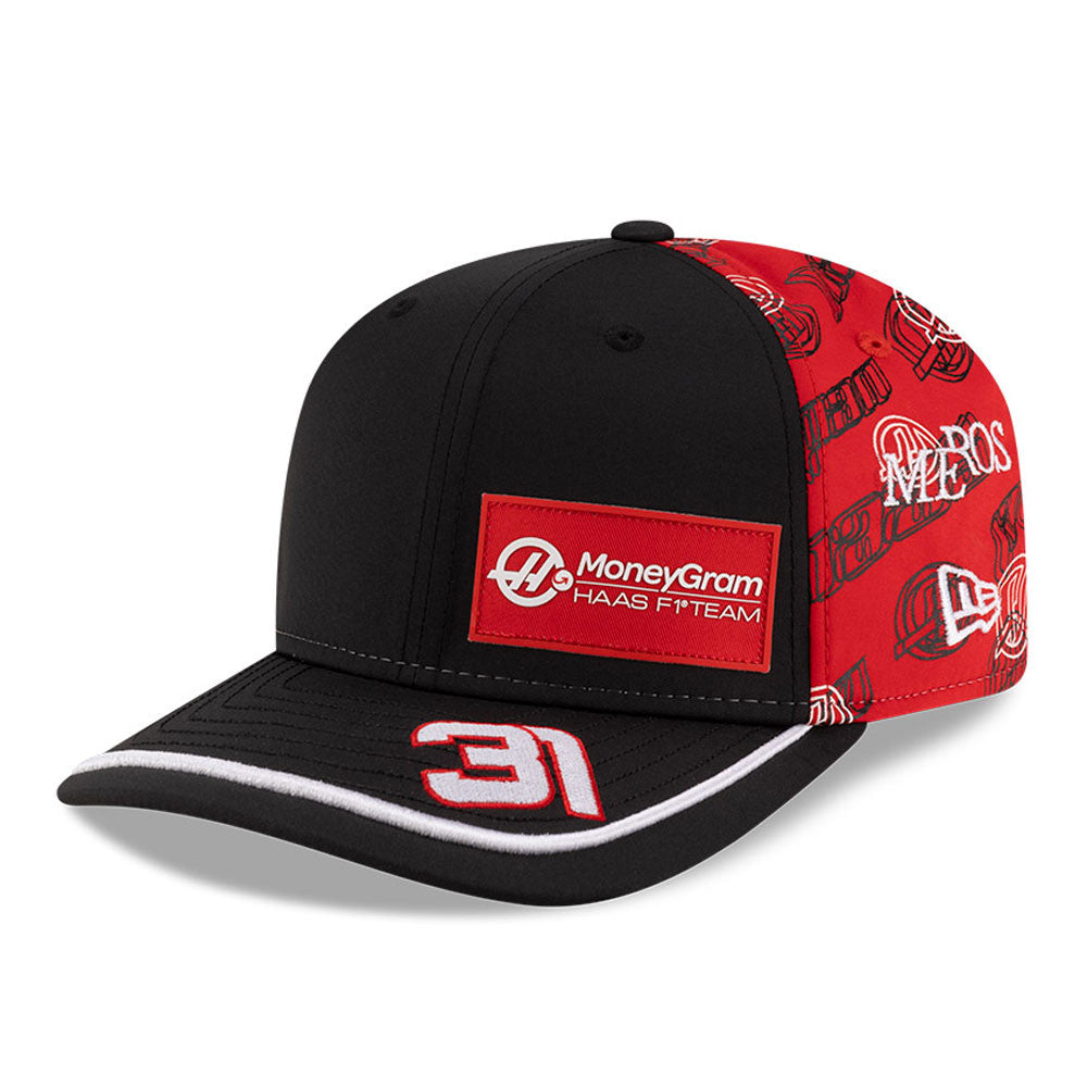Haas F1 Baseballová čiapka, Japonsko SE, Esteban Ocon, New Era, 9SEVENTY, čierna 🔥