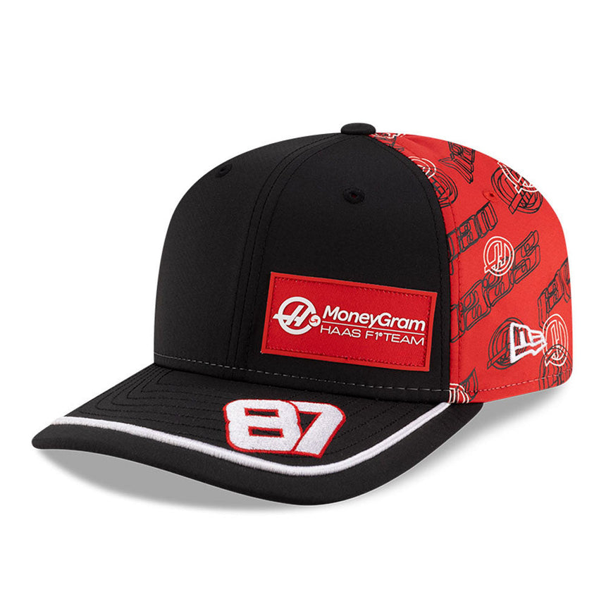 Haas F1 Baseballová čiapka, Japonsko, Oliver Bearman, New Era, 9SEVENTY SS, čierna 🔥