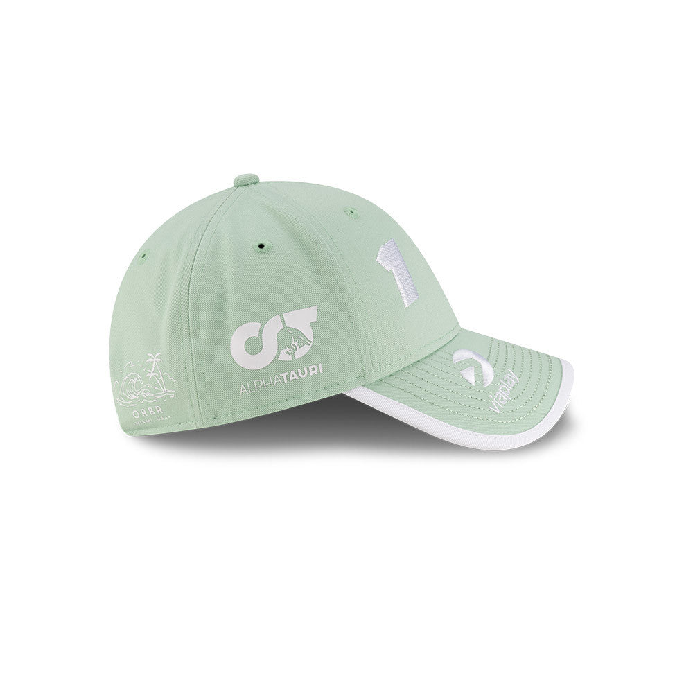 Red Bull Racing Baseballkappe, Miami, Max Verstappen, New Era, 9FORTY SS, Mehrfarbig 🔥