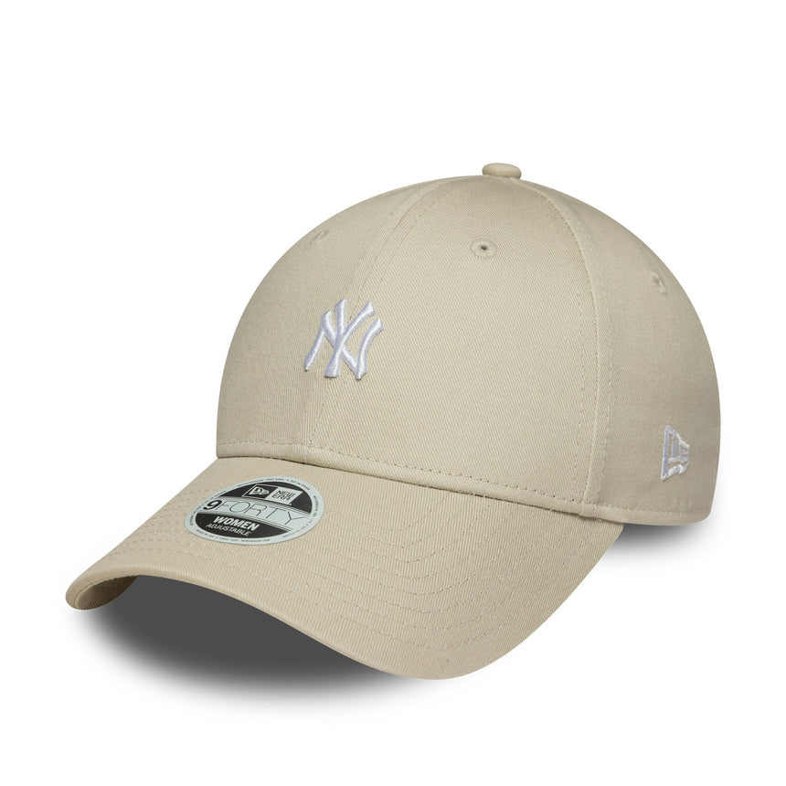 Šiltovka New York Yankees, s malým logom, New Era, 9FORTY, béžová