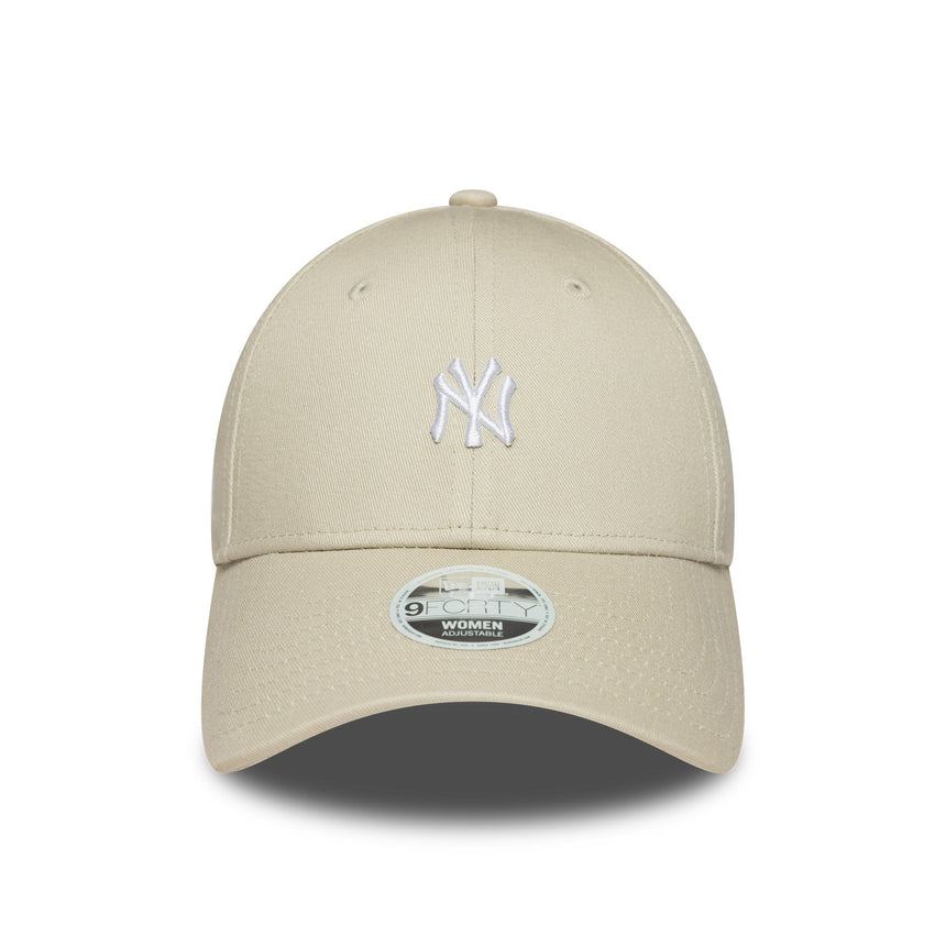 Šiltovka New York Yankees, s malým logom, New Era, 9FORTY, béžová