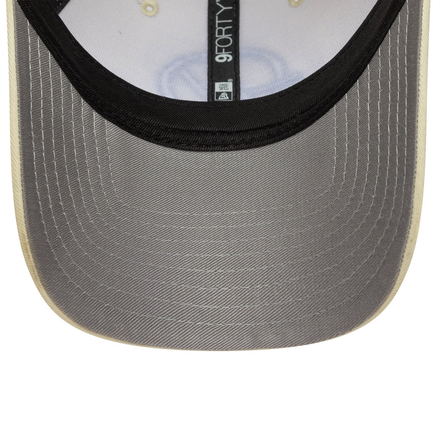 Haas čiapka, sezónna, New Era 9FORTY, krémová