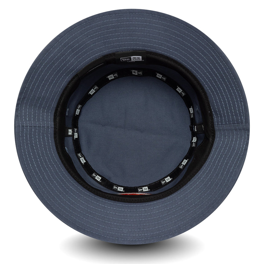 Haas klobúk typu bucket Haas, sezónny, zužujúci sa, New Era, 9FORTY, modrý