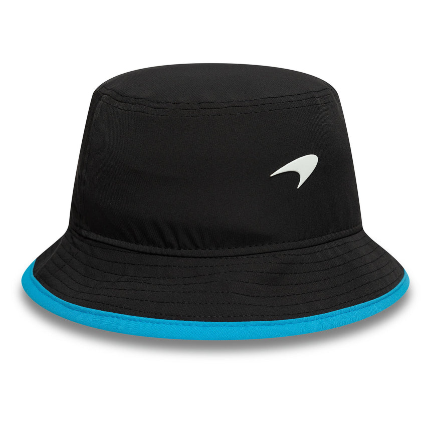 McLaren bucket hat, POP, New Era, zúžený, čierny