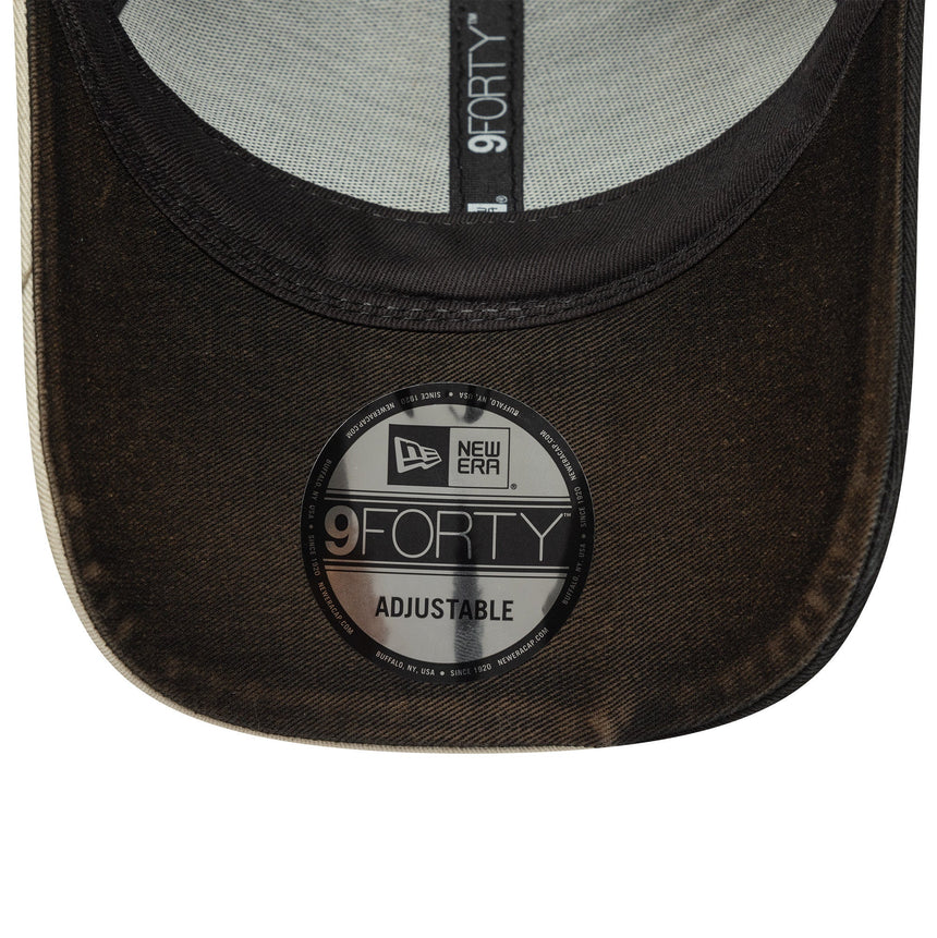 Šiltovka Vespa, distressed vzhľad, New Era, 9FORTY, hnedá
