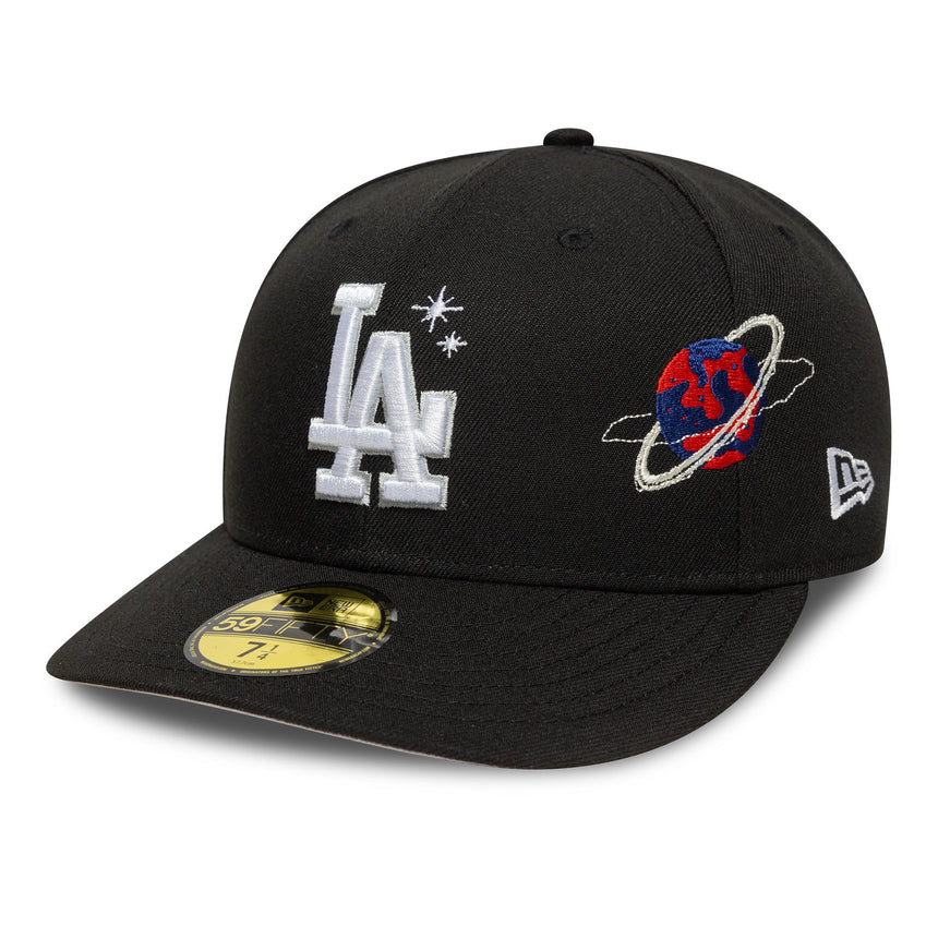 Šiltovka Los Angeles Dodgers, PLANET ICON, New Era, 59FIFTY, PC, čierna