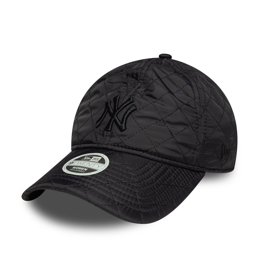 Šiltovka New York Yankees, s polstrovaním, New Era, 9TWENTY, pre ženy, čierna