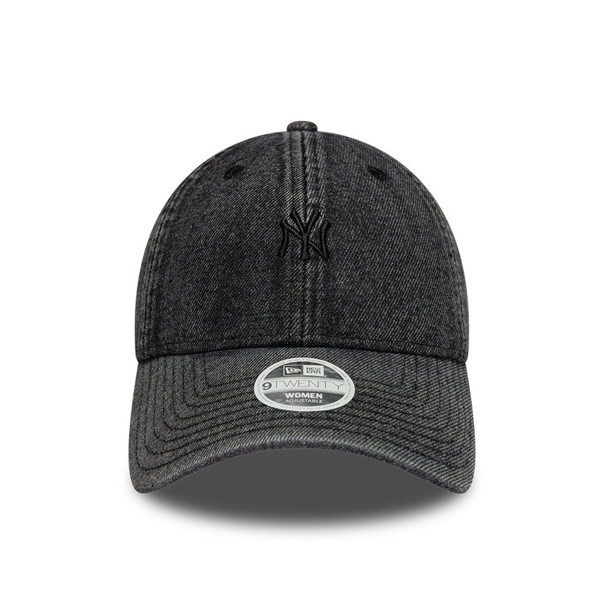 Šiltovka New York Yankees, denimová, 9TWENTY, čierna