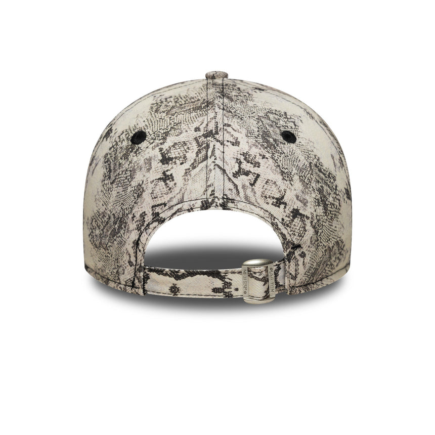 Šiltovka New York Yankees, hadí vzor, 9FORTY, New Era, sivá