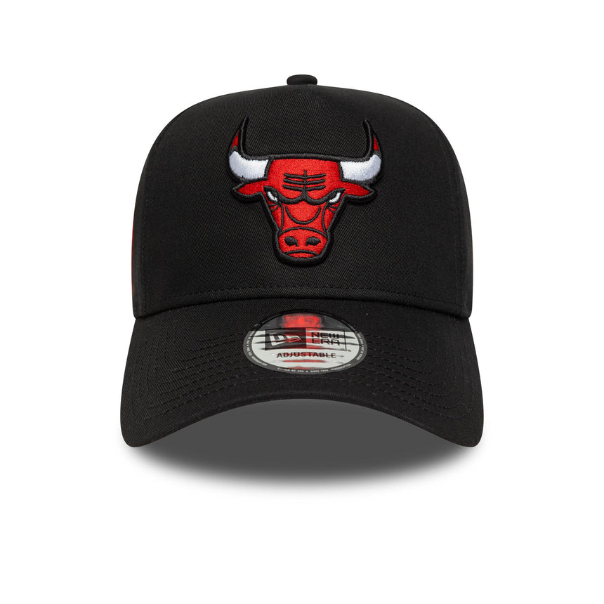 Čiapka Chicago Bulls, bočný patch A-Frame, čierna